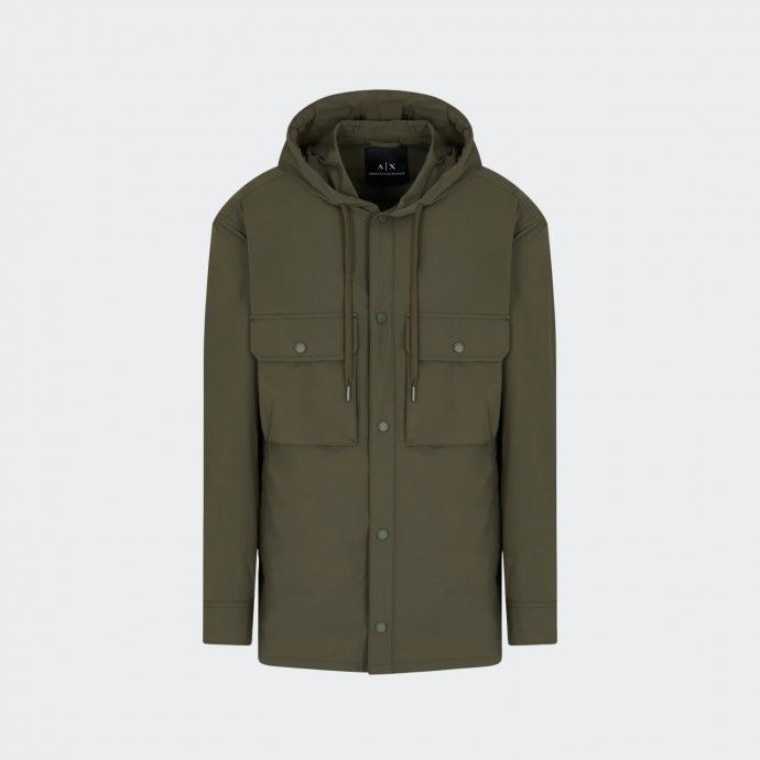 Veste Longue en Nylon Armani Exchange