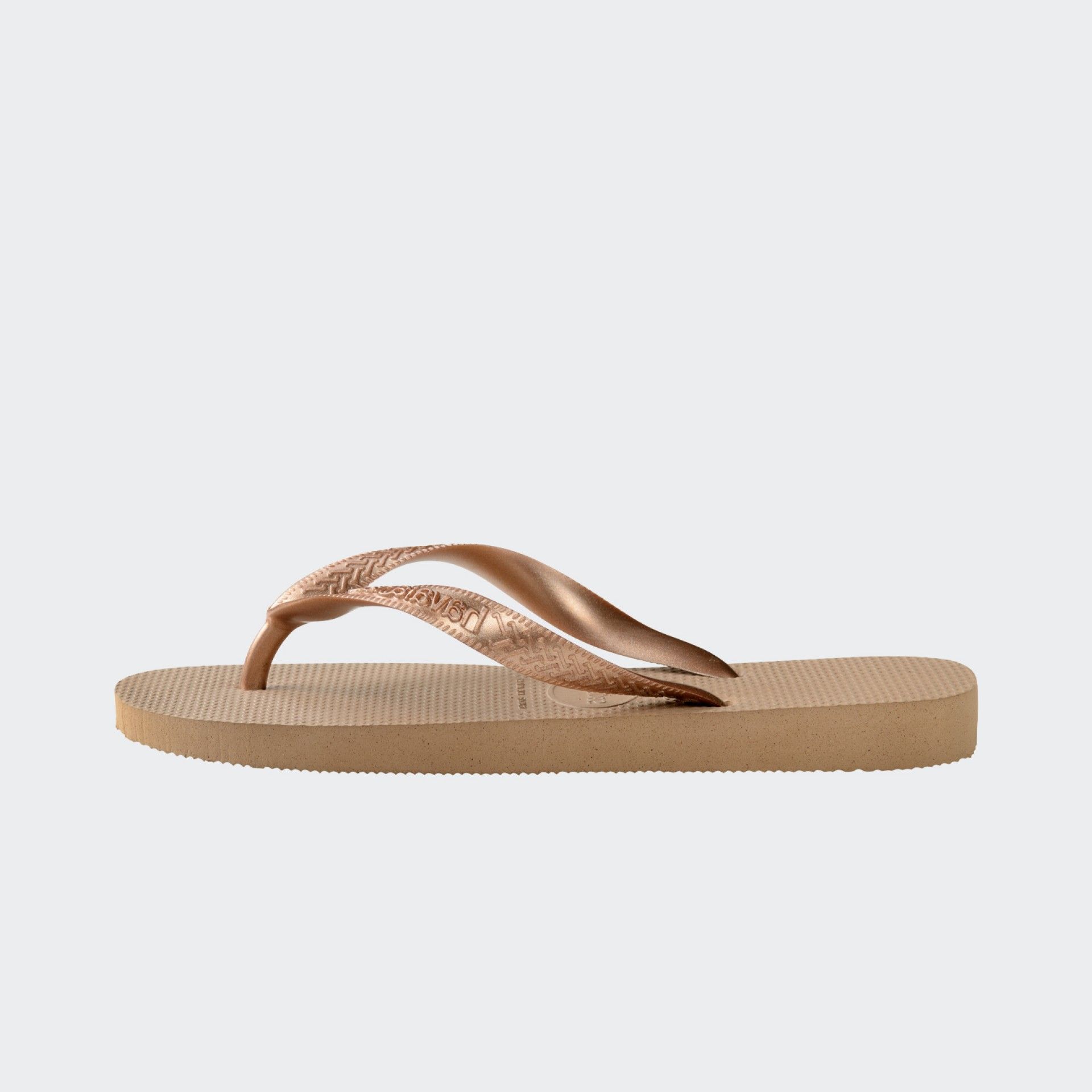 Chanclas Havaianas Top Strips Oro Rosa