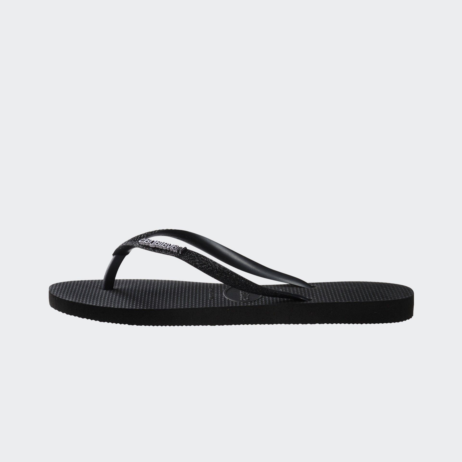 Havaianas Slim Glitter II Black Slippers