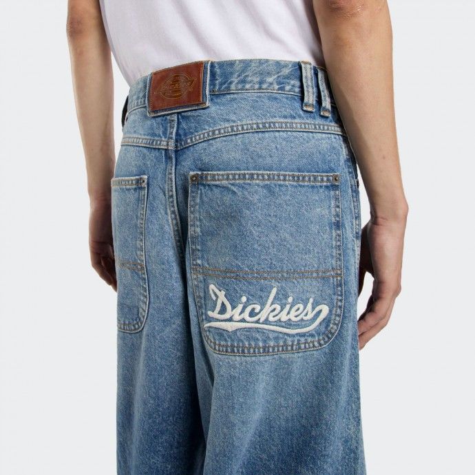 Calças de Ganga Dickies Loose Wave Denim