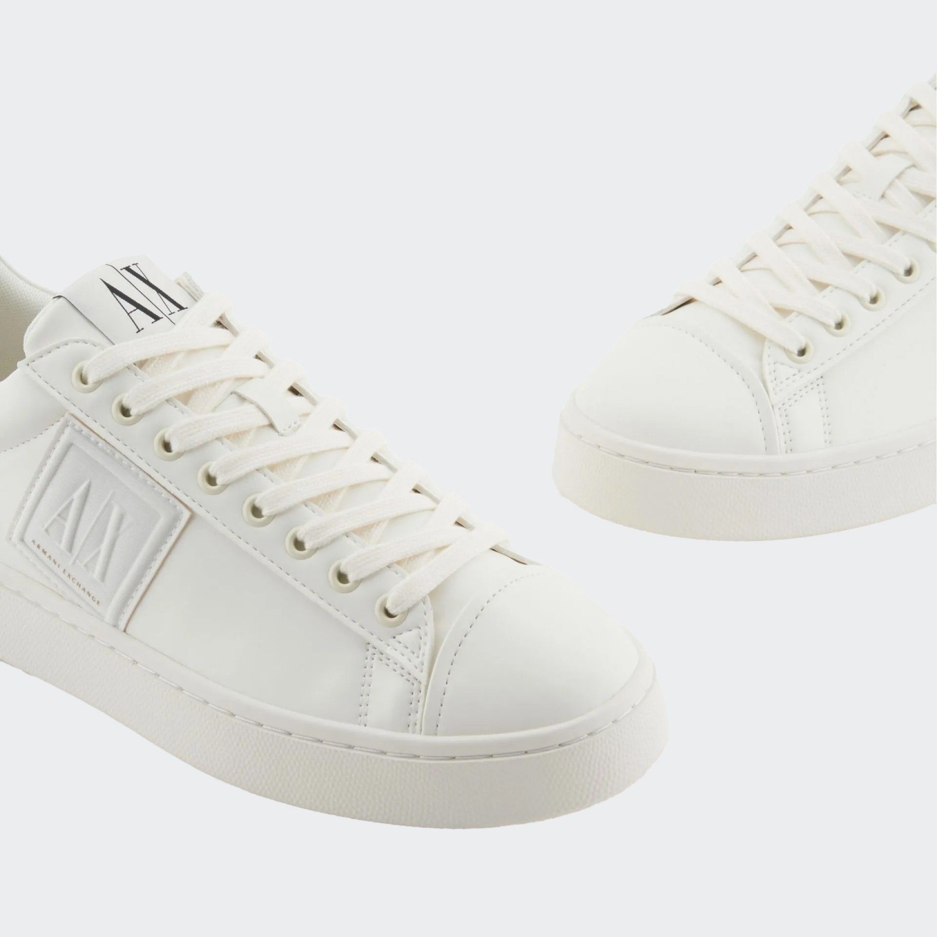Armani Exchange Sneakers with Logo Patch