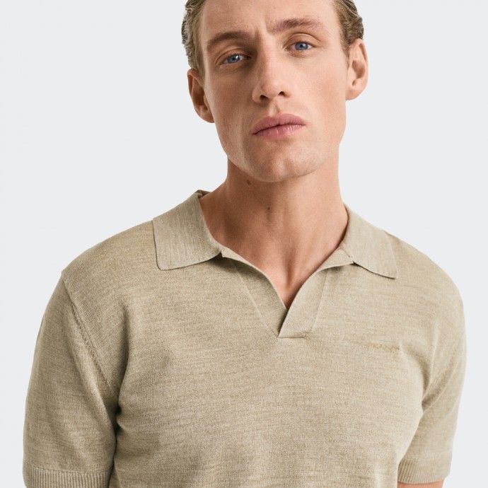 Gant Sunfaded Knitted Polo Shirt
