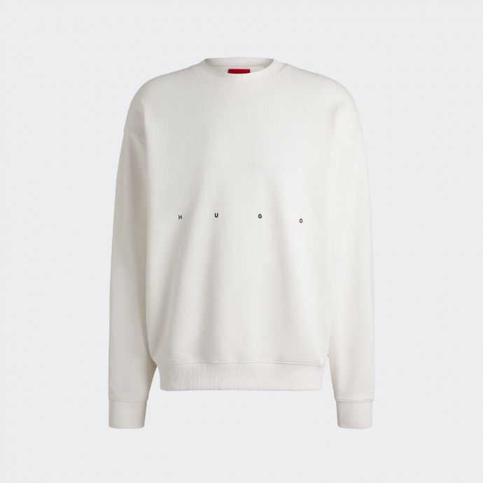 Sweatshirt Algodão Logótipo Hugo