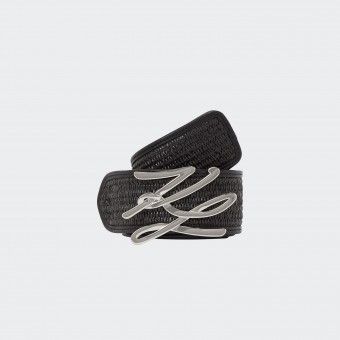 Cinto Raffia Karl Lagerfeld