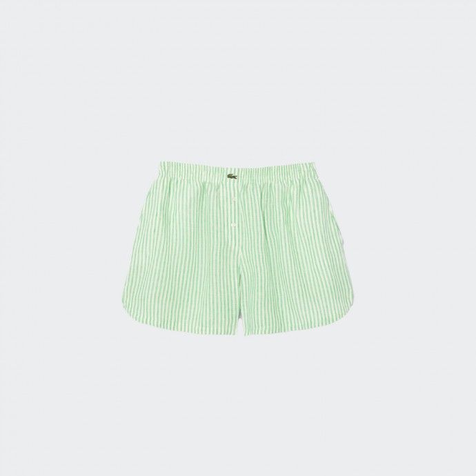 Lacoste Striped Linen Shorts