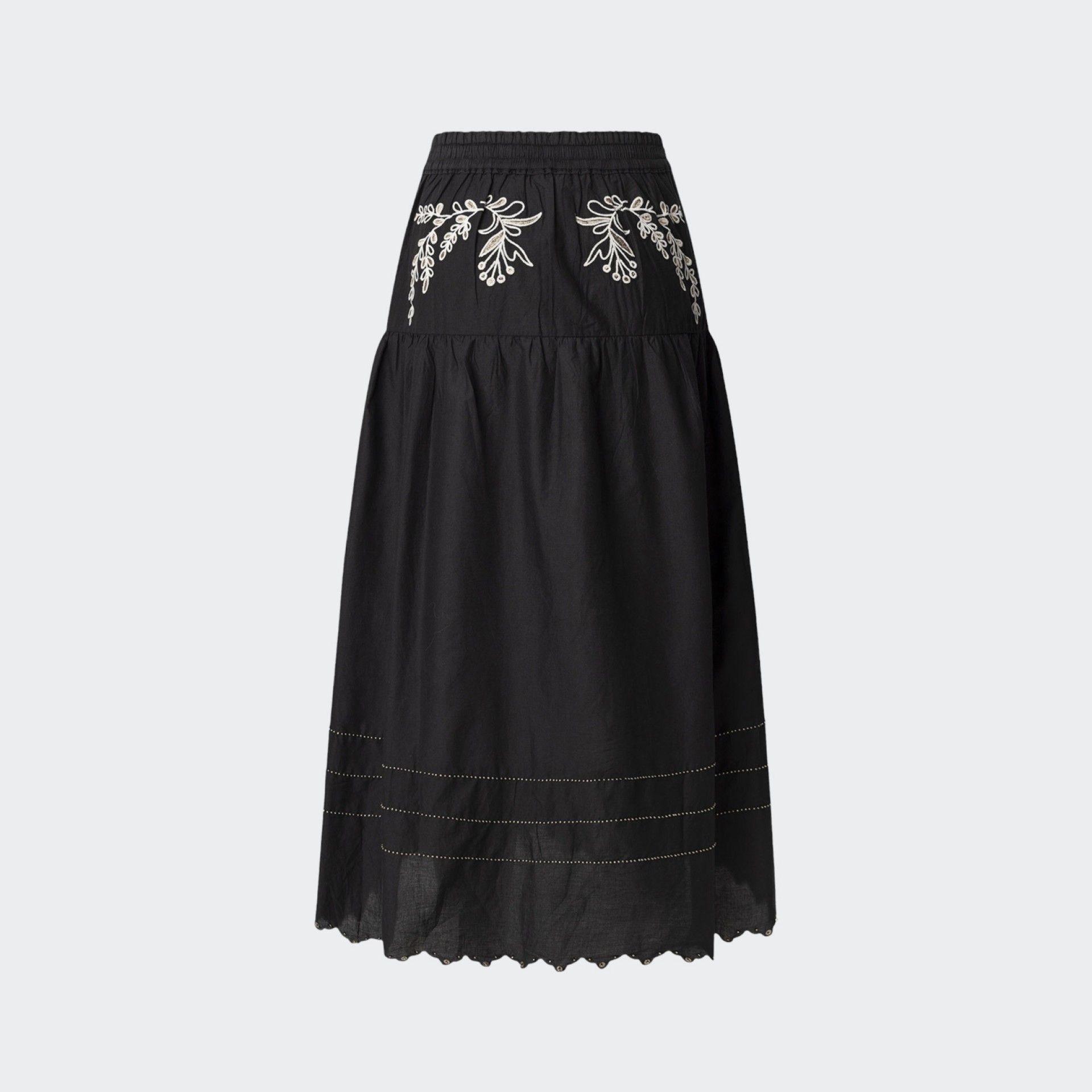 Falda Midi Negra Pepe Jeans