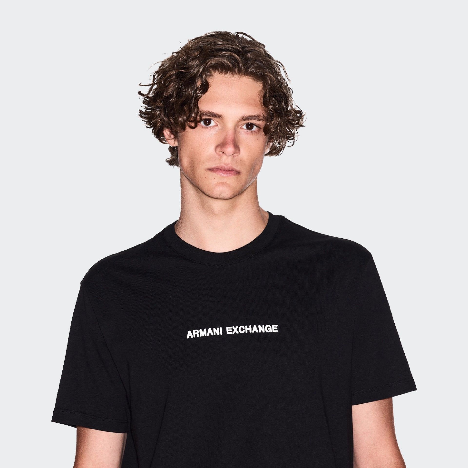 Armani Exchange Regular Fit Logo Print T-shirt