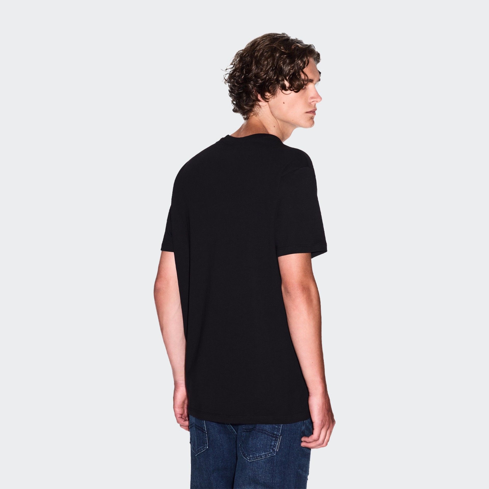 Armani Exchange Regular Fit Logo Print T-shirt