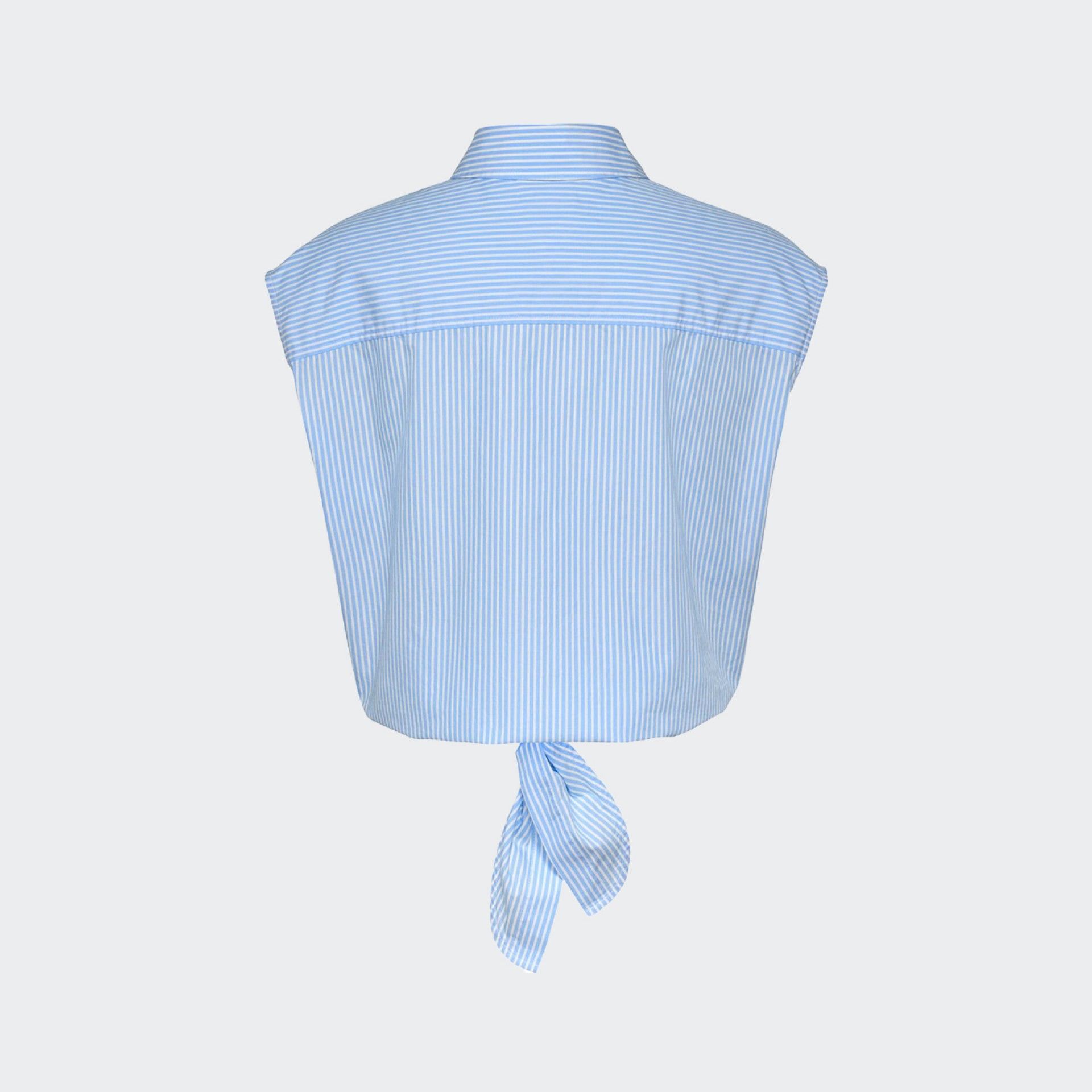 Tommy Jeans Camisa de Popelina Cropped