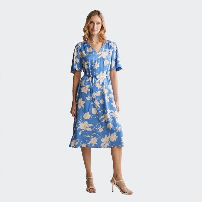 Vestido Estampado Floral Gant