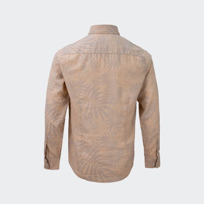 Seinse Floral Beige Shirt