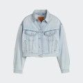 Levi's denim jacket Shrunken '90s Linen+ Denim Jacket
