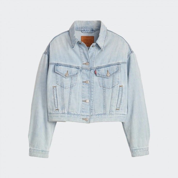 Levi's denim jacket Shrunken '90s Linen+ Denim Jacket