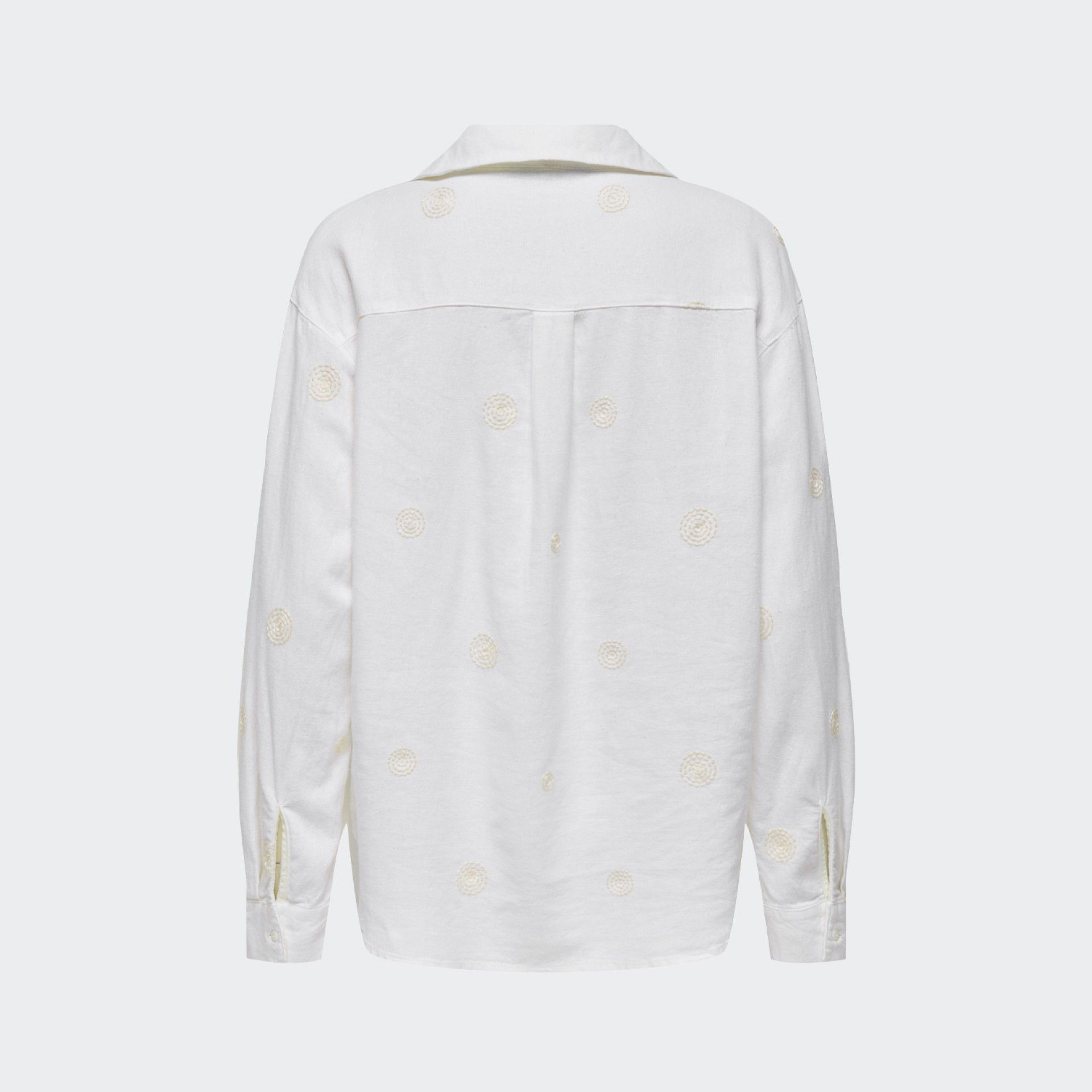 Camisa blanca de lino Only