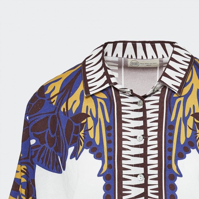 Camisa tnica Multicolorida BSB