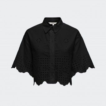 Only Black Mina Boxy Shirt