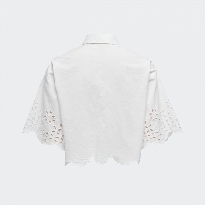 Camisa Mina Boxy Branca Only