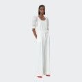 Fracomina High-Waisted Palazzo Trousers