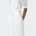 Fracomina High-Waisted Palazzo Trousers