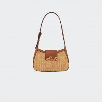 Mala Karl Lagerfeld K/Signature Raffia