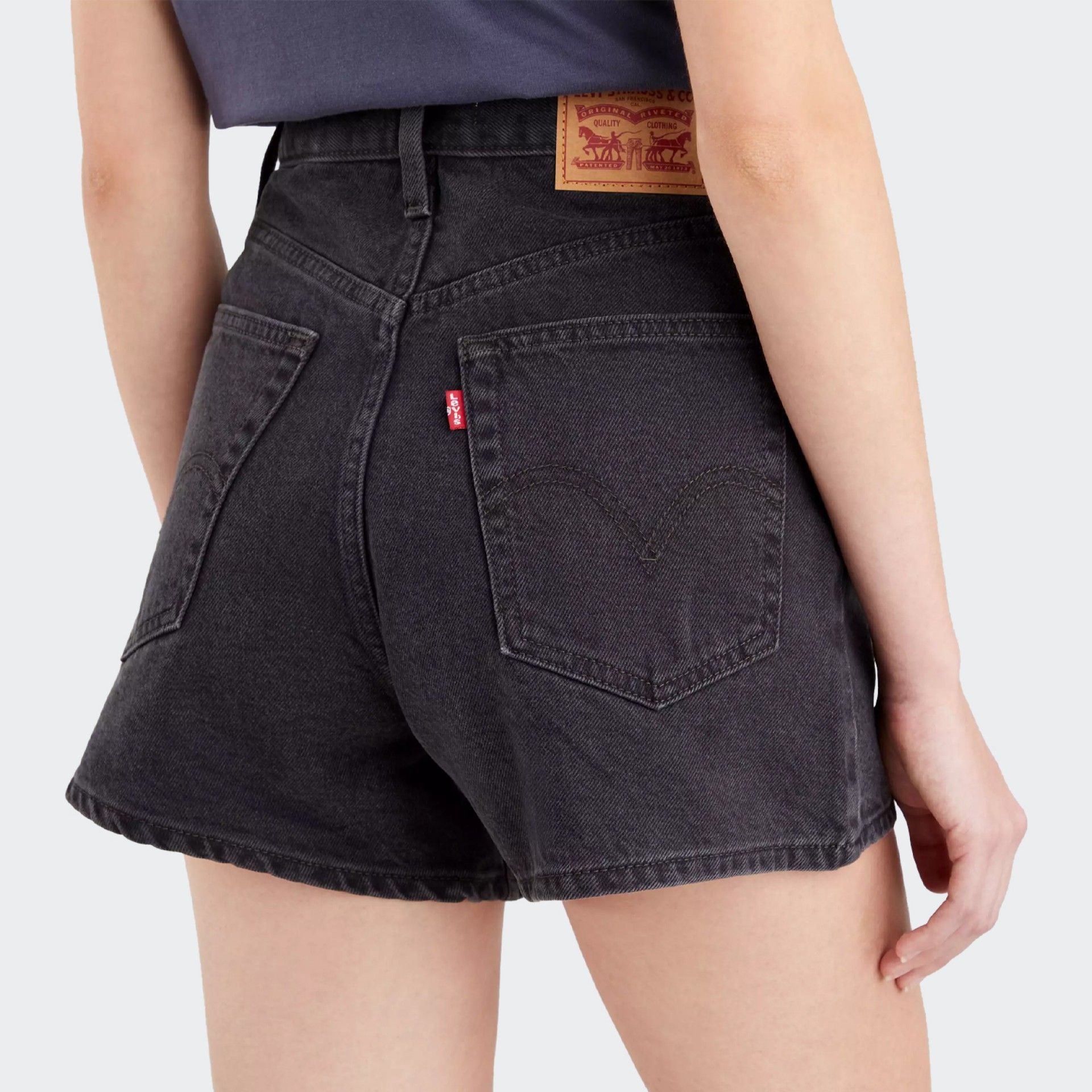 Vaqueros Cortos Levi's High Waisted Mom