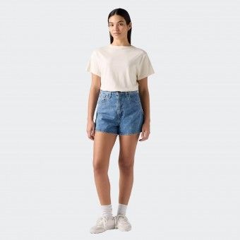Levi's High Waisted Mom Denim Shorts
