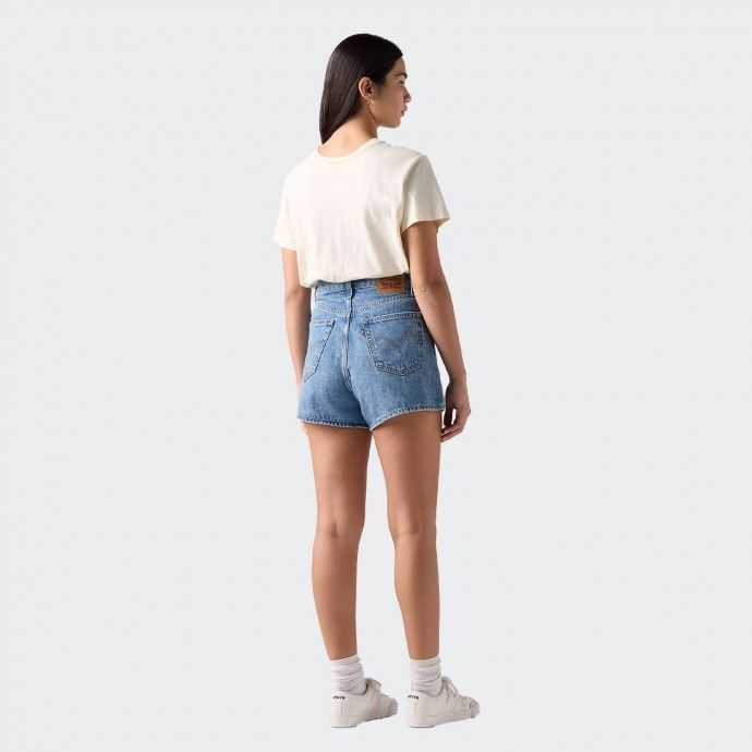 Levi's High Waisted Mom Denim Shorts