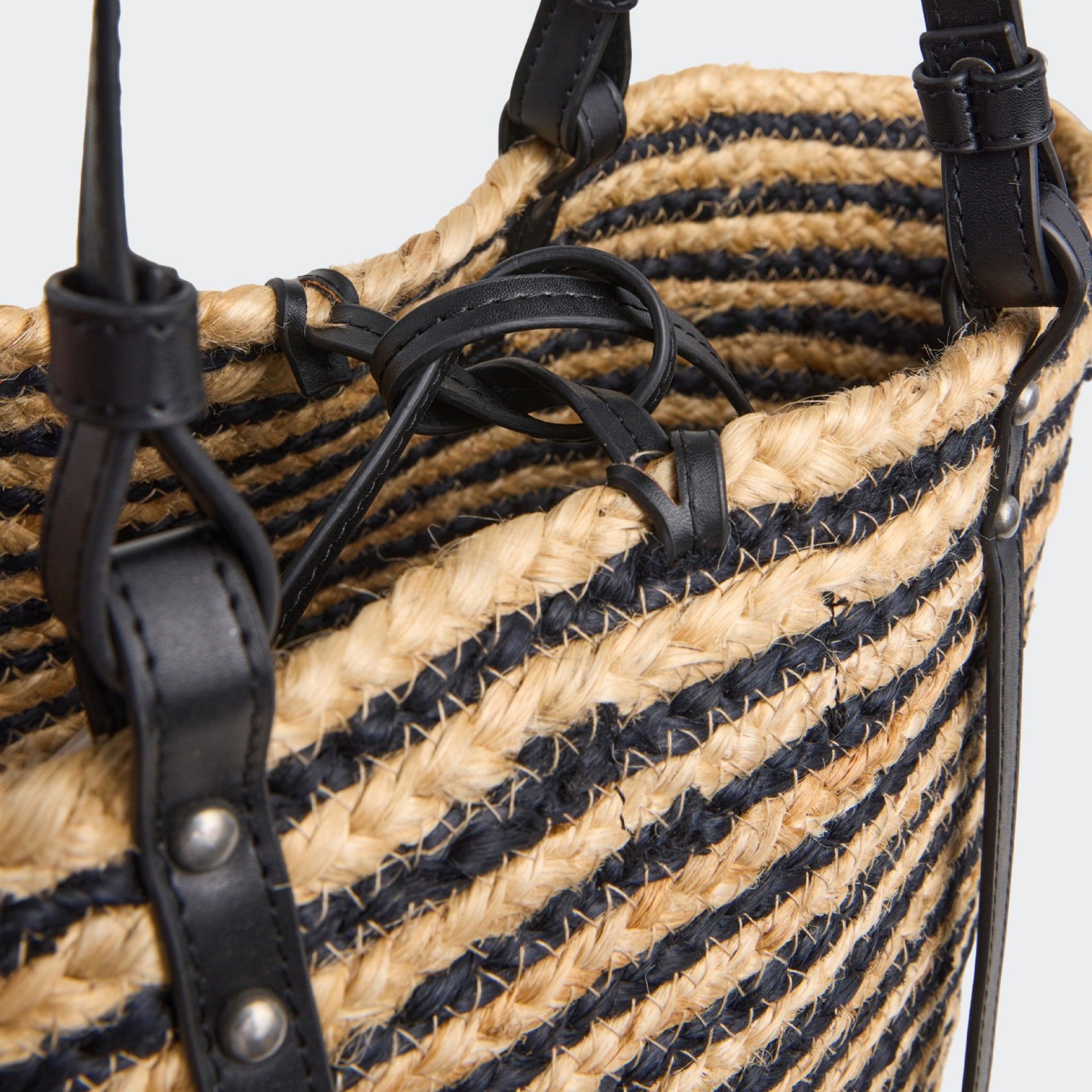 Bolso Tote de rafia Pepe Jeans
