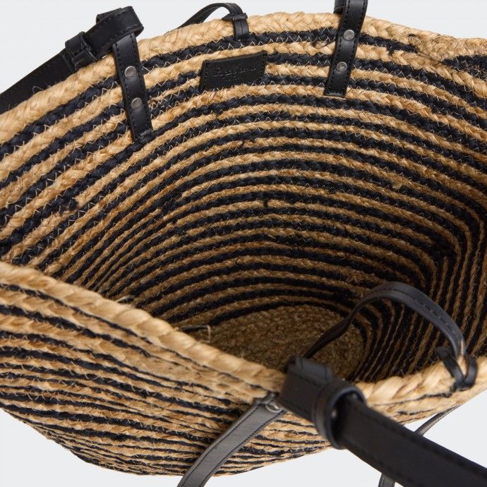 Pepe Jeans Raffia Tote Bag
