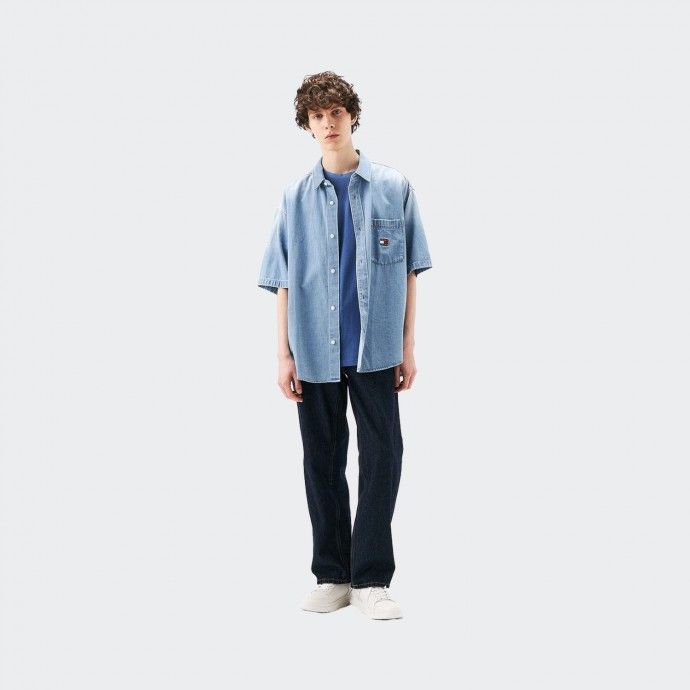 Tommy Jeans SS CREST Denim Shirt