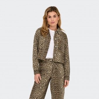 Casaco Only Animal Print