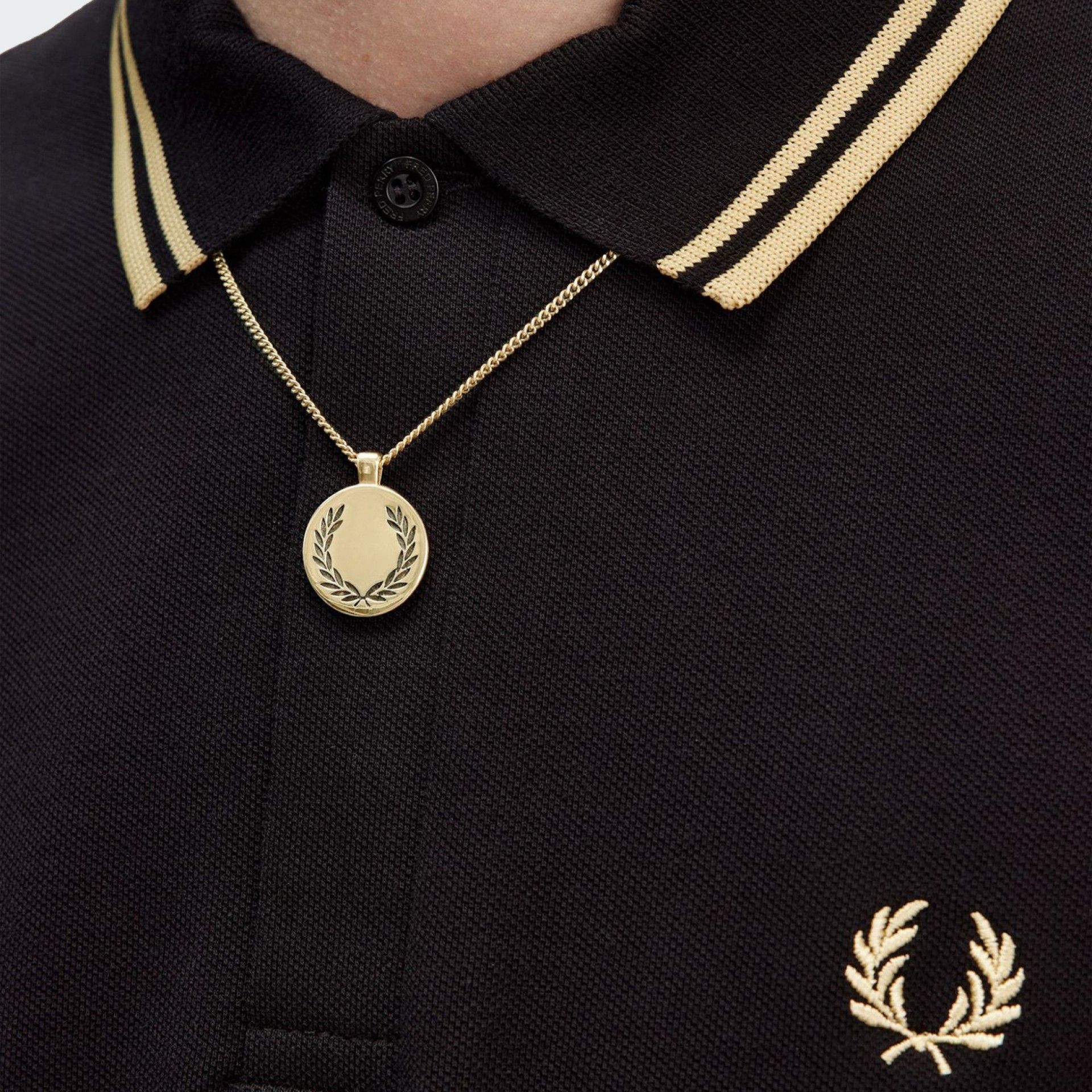 Fred Perry Laurel Wreath Necklace