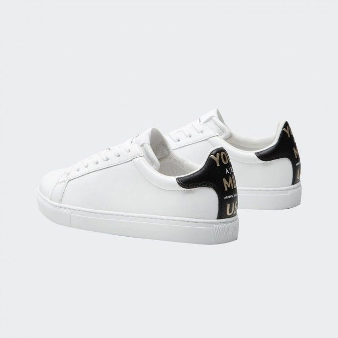 Baskets basses en cuir Armani Exchange