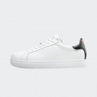 Zapatillas bajas de cuero de Armani Exchange
