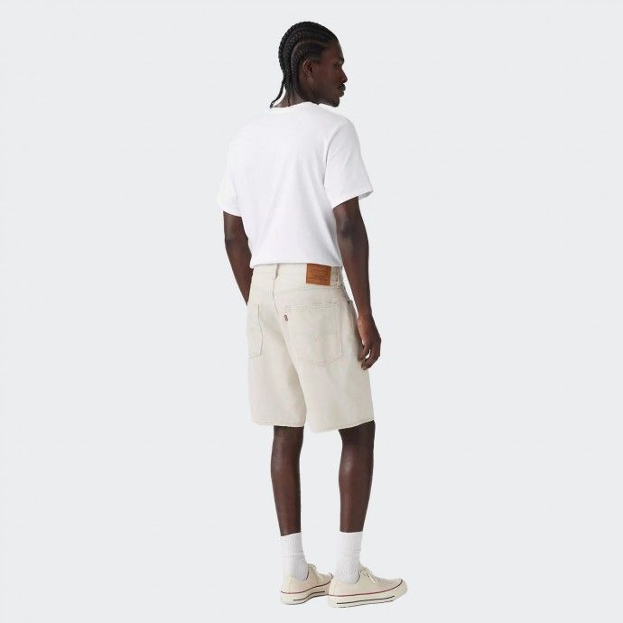 Levi's 468 Stay Loose 9" Linen+ Denim Shorts