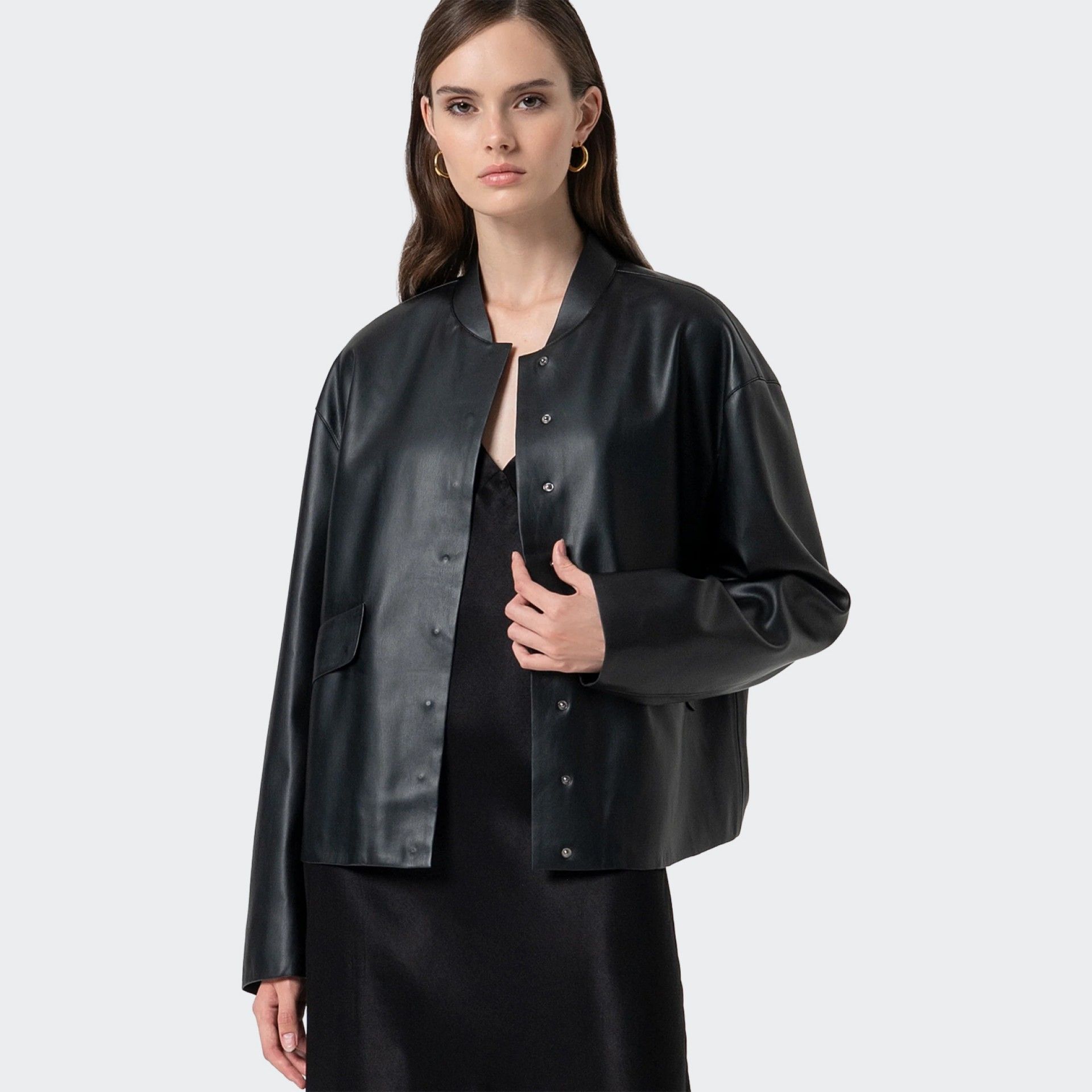 Chaqueta Fracomina en Piel Sintética