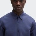 Camisa Regular Fit de popelina de algodn Boss