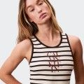 Robe  Rayures et  Ctes Calvin Klein