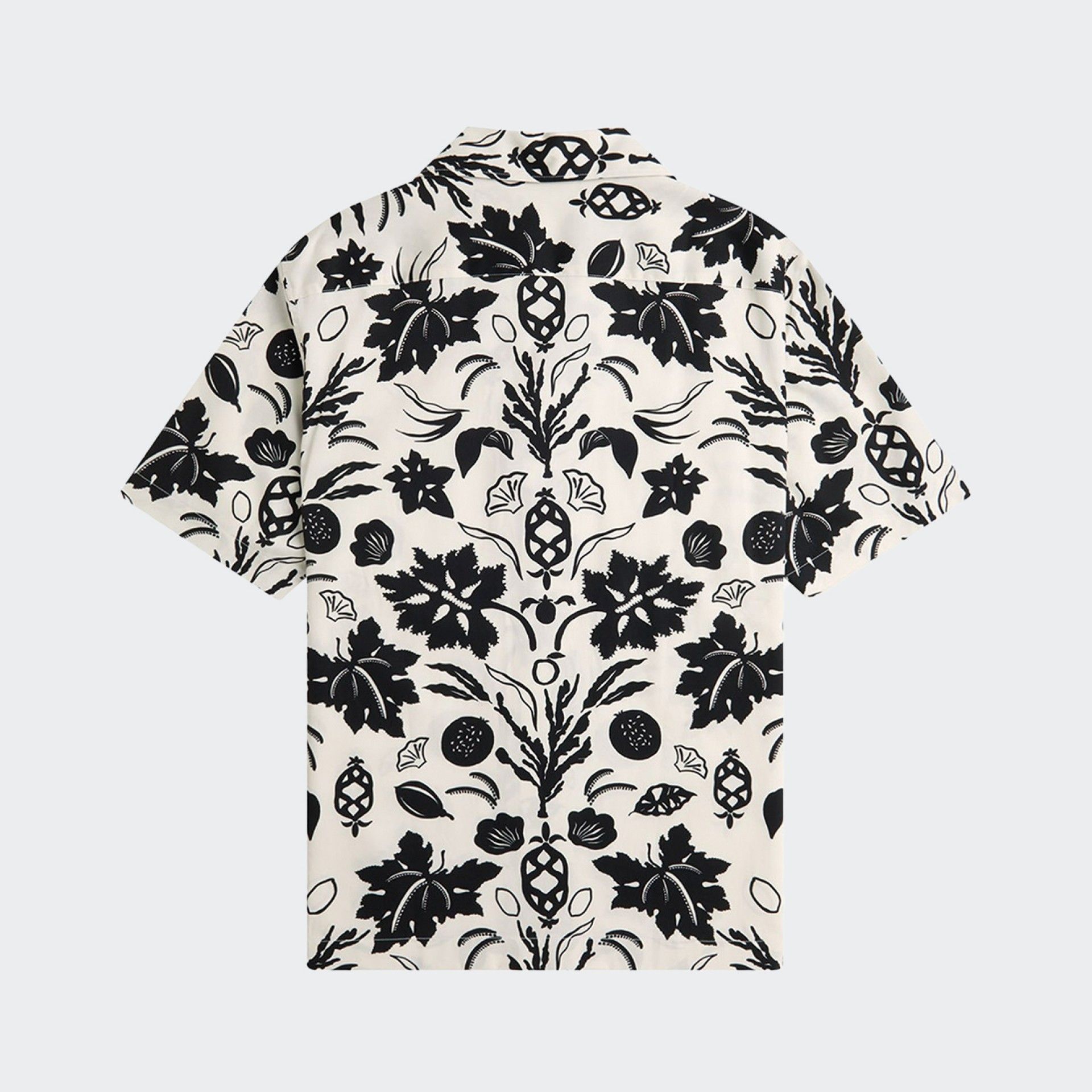 Fred Perry Botanical Print Revere Collar Shirt