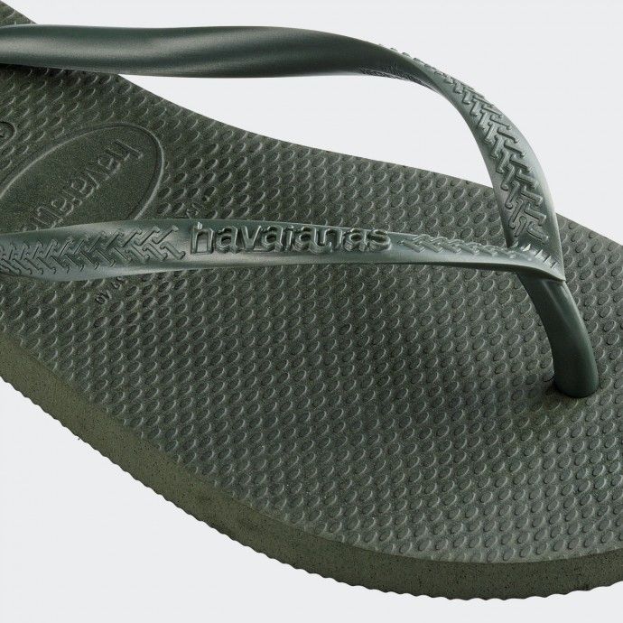 Tongs Havaianas Slim vertes