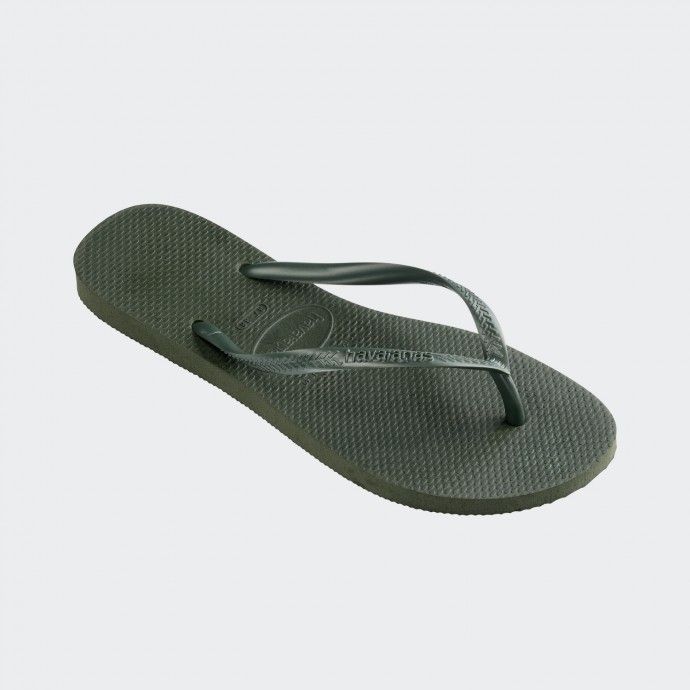 Tongs Havaianas Slim vertes