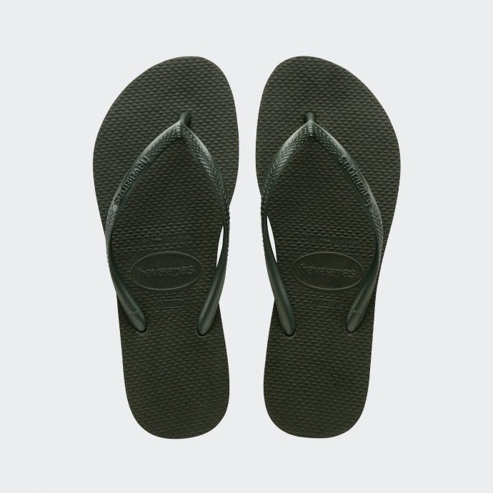 Tongs Havaianas Slim vertes