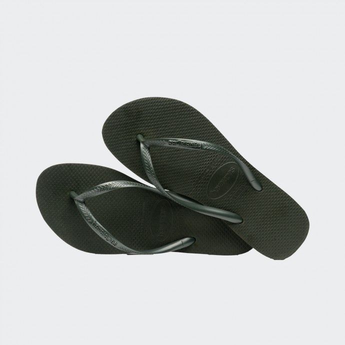 Tongs Havaianas Slim vertes