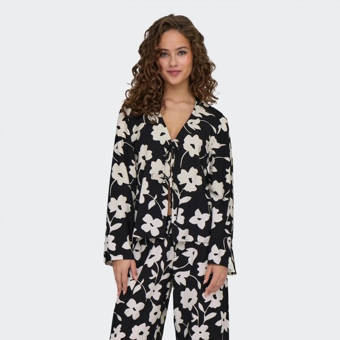 Blusa com estampado floral JDYSILAS