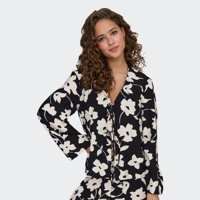 Blusa com estampado floral JDYSILAS