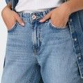 Calas de Ganga Cintura Baixa Straight Fit Only