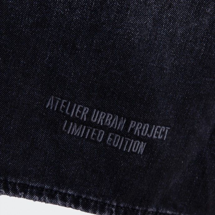 Urban Project Loose Fit Denim Shorts