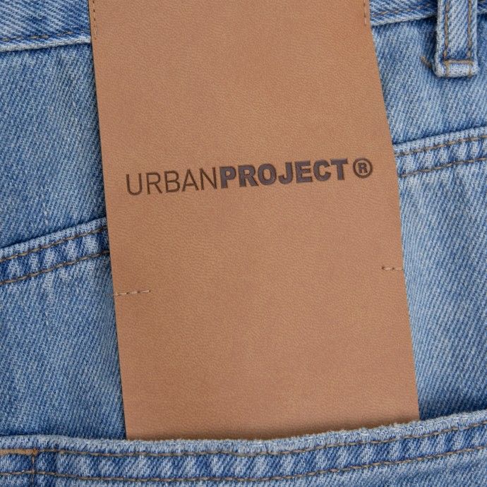 Urban Project Loose Fit Denim Shorts