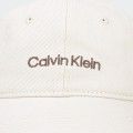 Calvin Klein embroidered logo denim cap
