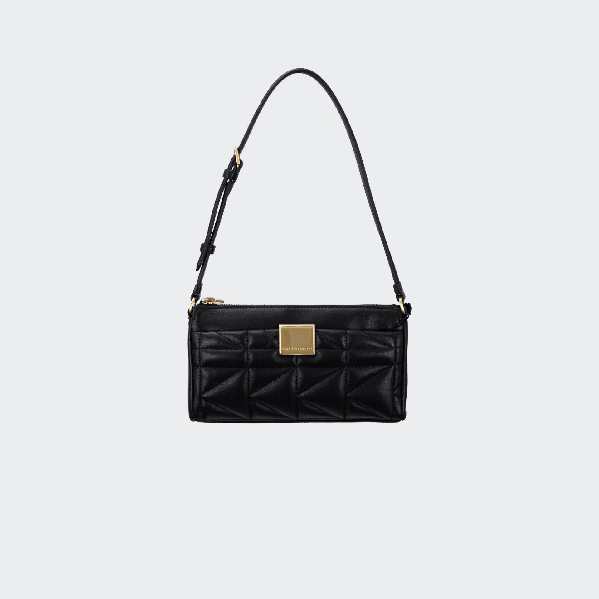 Karl Lagerfeld Quilted Pattern Shoulder Bag